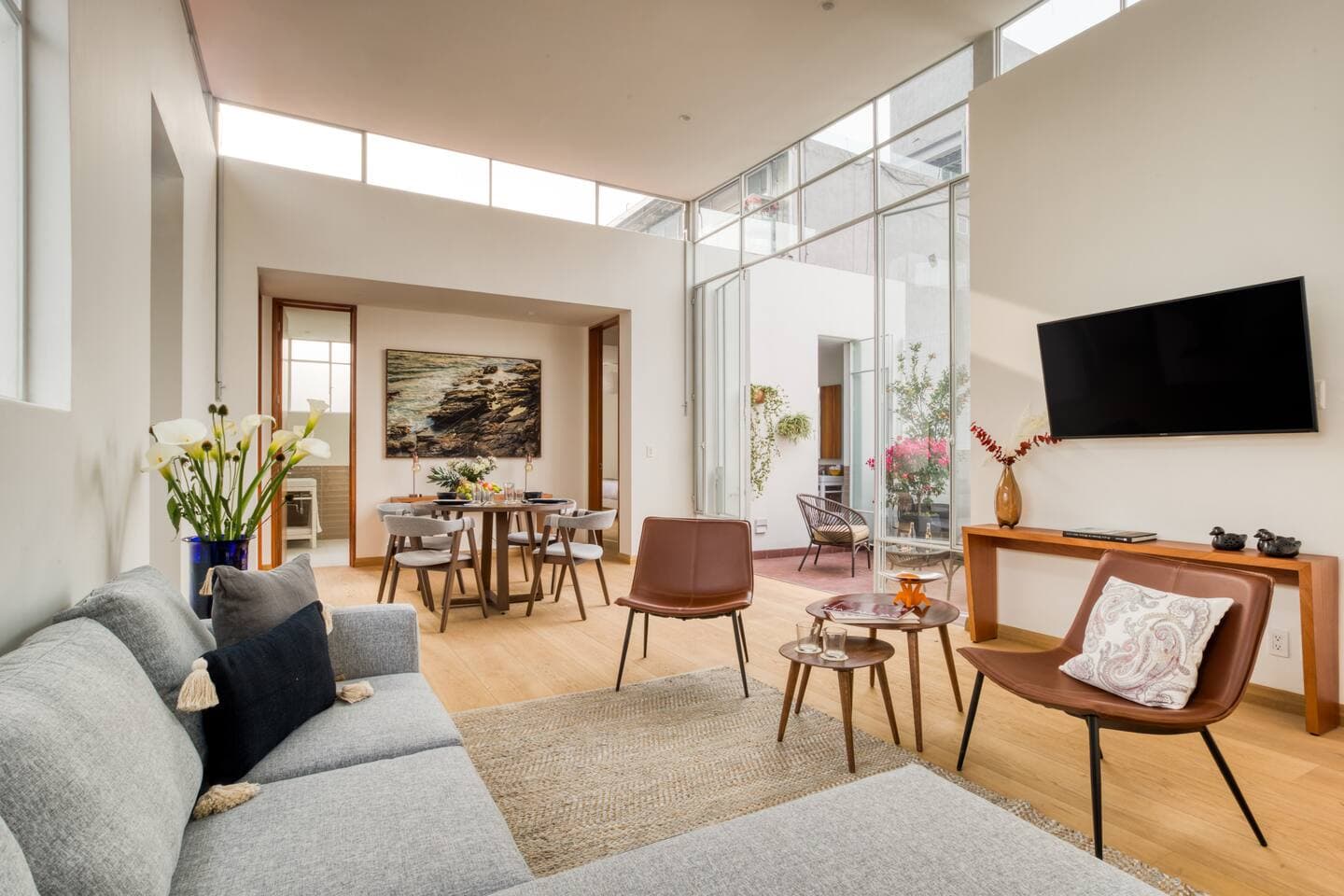Penthouse con jardín en Condesa
